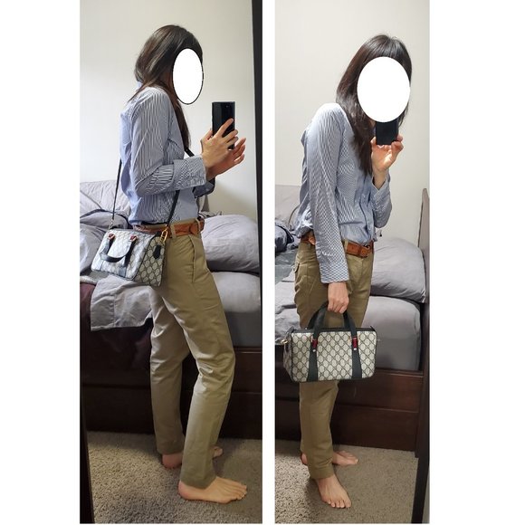 Gucci Crossbody Bag in Black and Cream - Picture 2 of 14